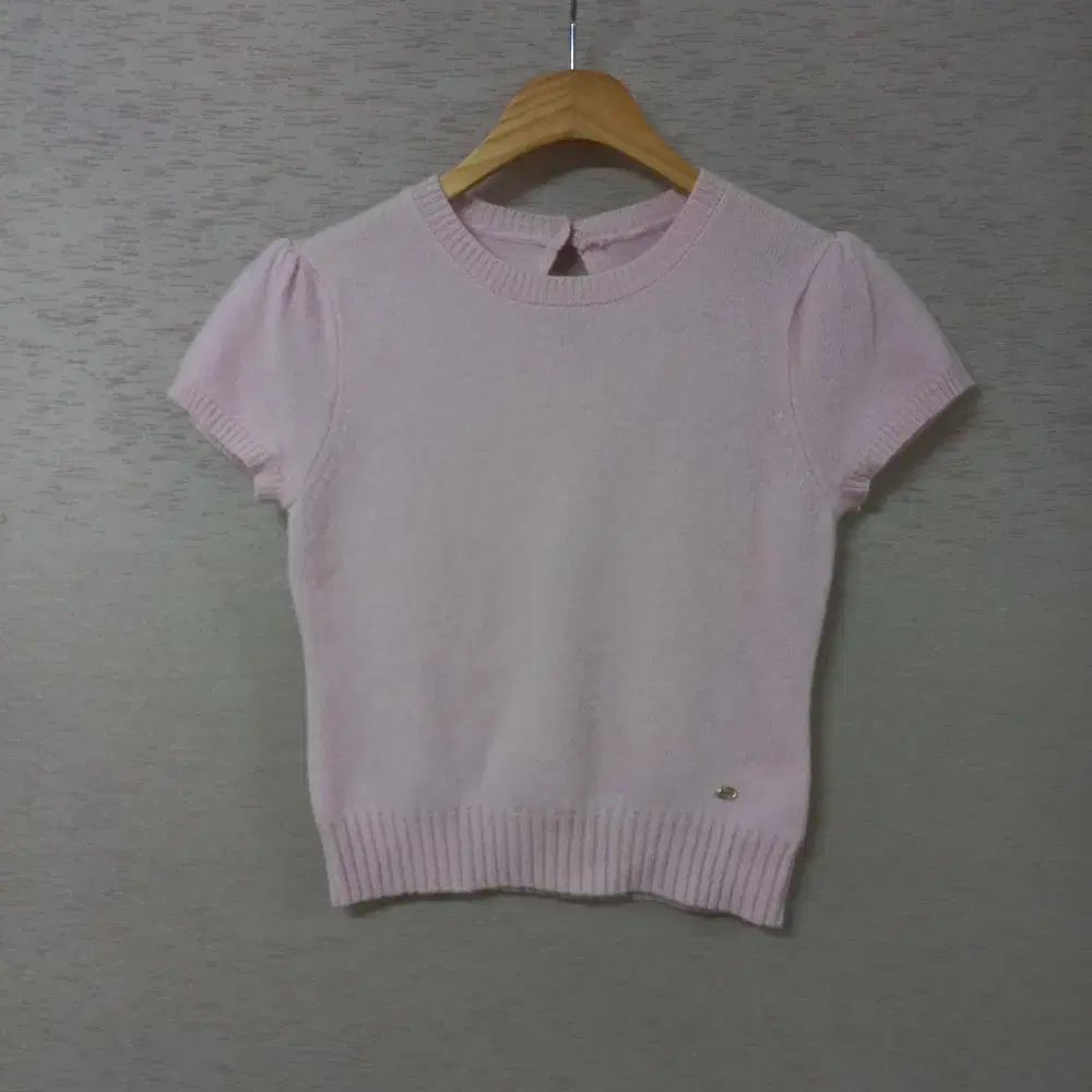 12-28/Pink Soft Knit Tee Women's