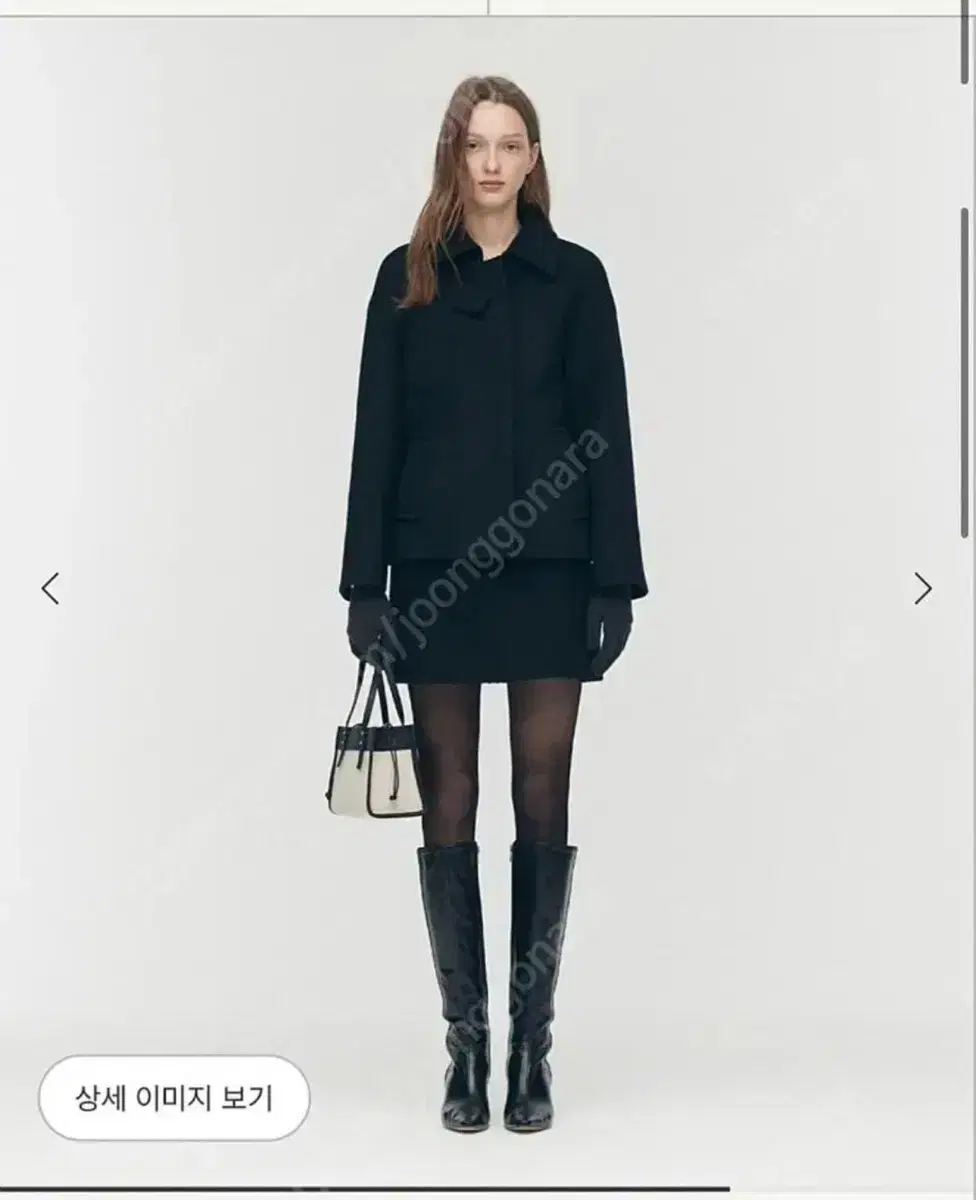 SIE Xie Tully wool coat blackS