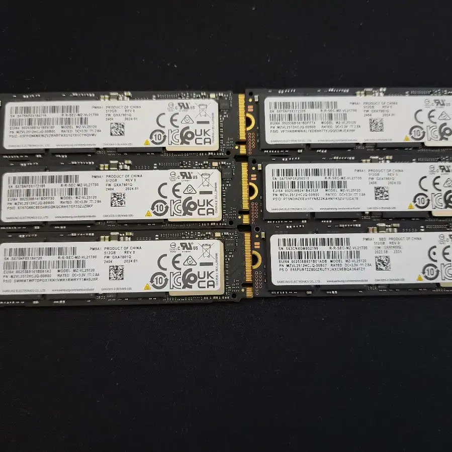 삼성 NVME SSD PM9A1 512GB