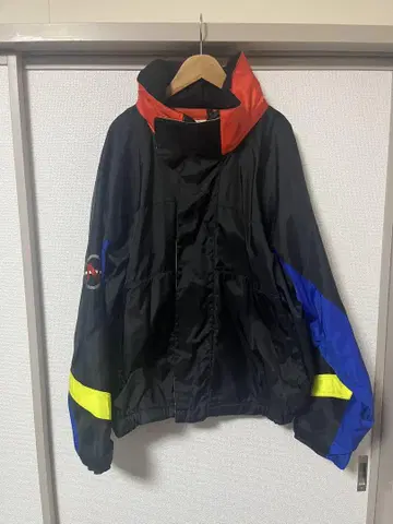 레어! 새상품급.90s NAUTICA 하이넥 블루종