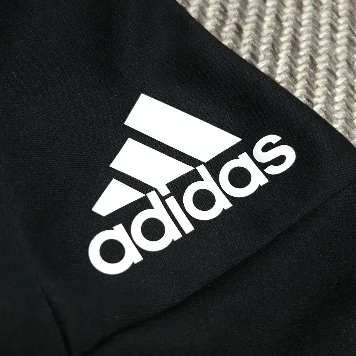 [ S ] adidas 아디다스 블랙 폴리 트레이닝 져지