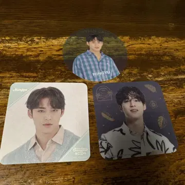 세븐틴 카페 민규 코스터 세트