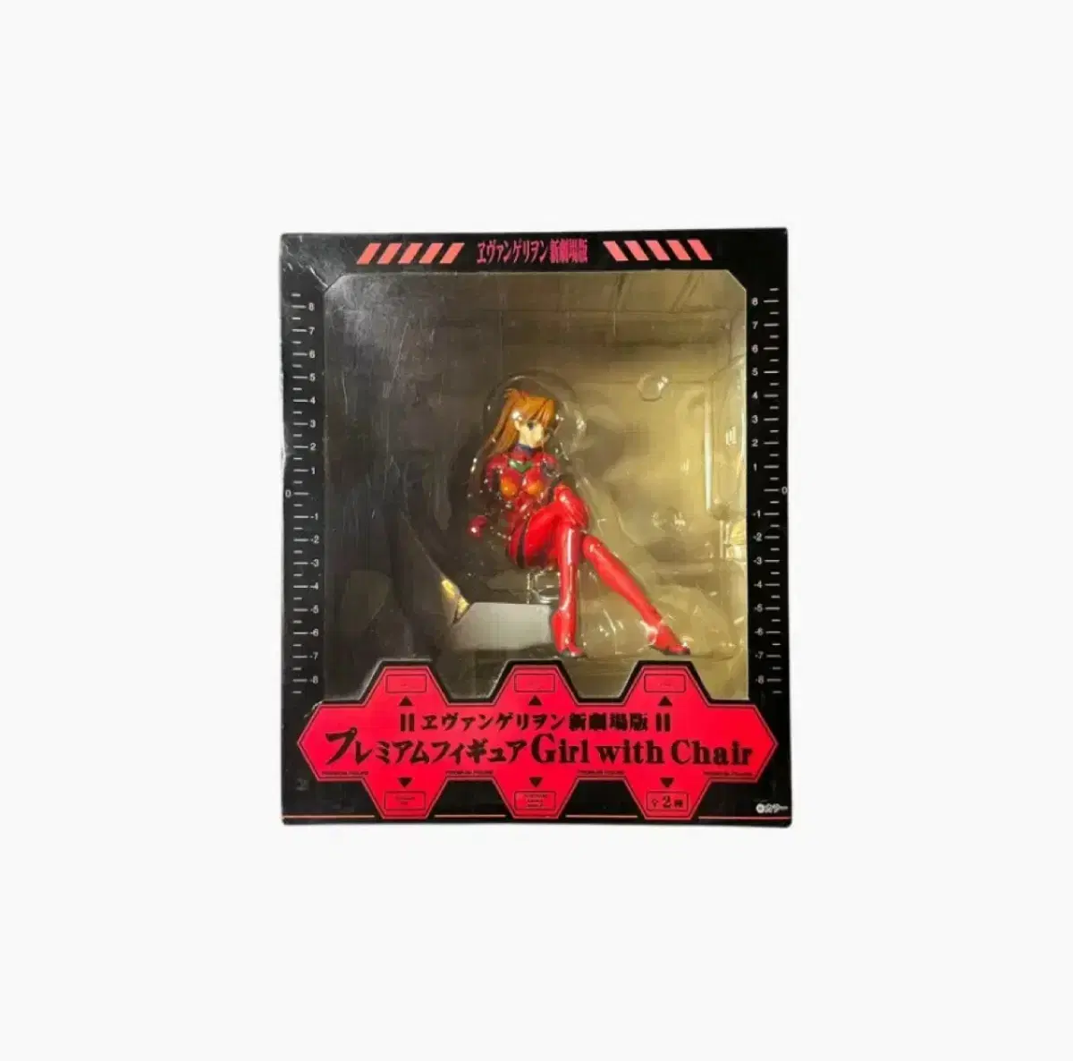 Classic Bishoujo Evangelion Seat of Girl Chair Asuka Figure