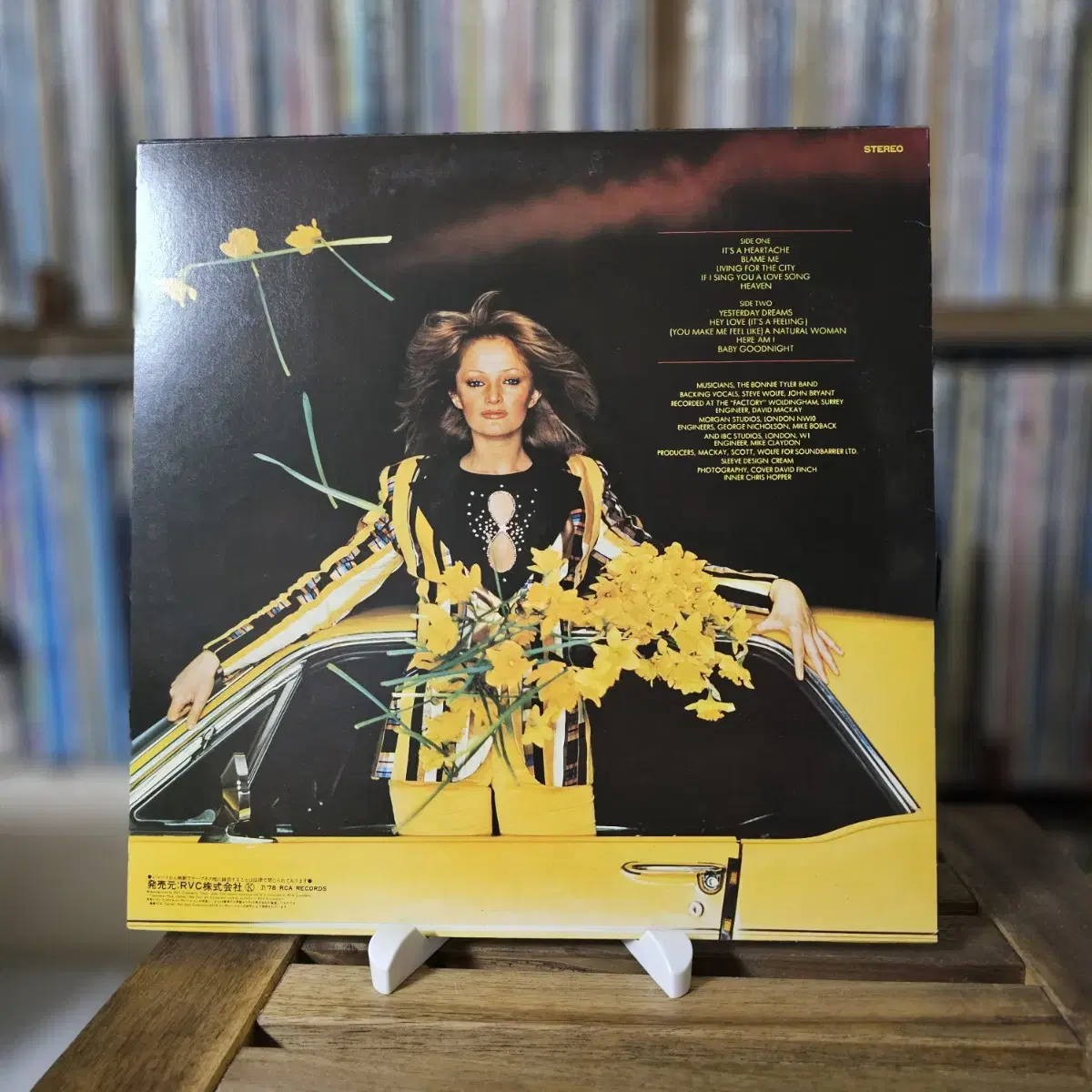 (민트급) Bonnie Tyler - It's A Heartache LP