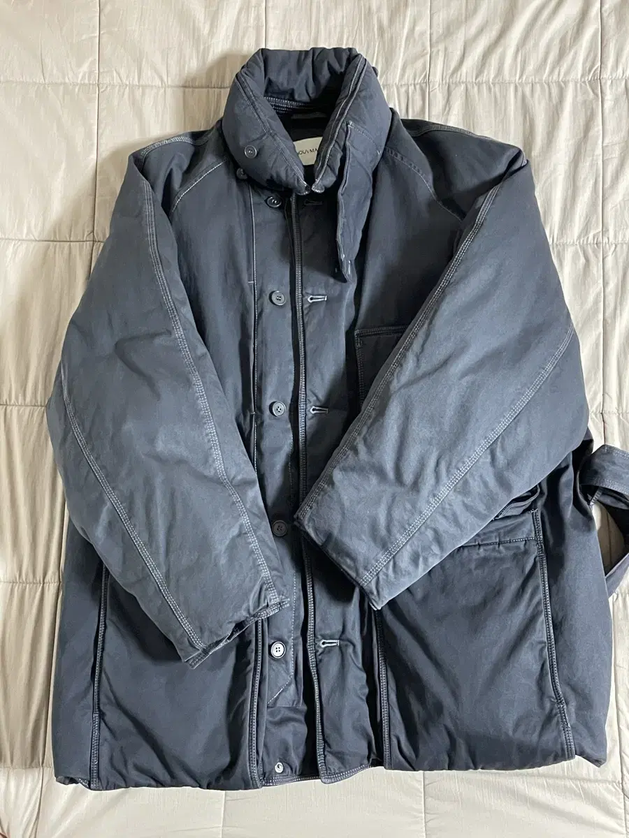 Numare Goose Down Cotton Half Parka