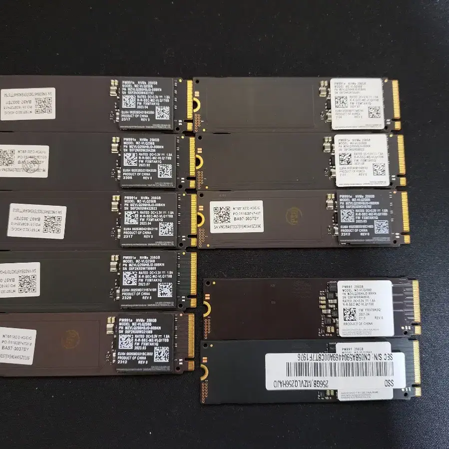 삼성 NVME SSD PM991A 256GB