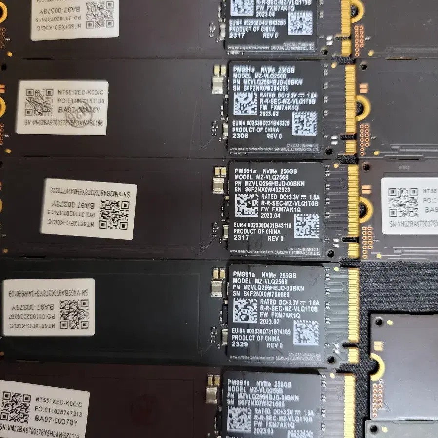 삼성 NVME SSD PM991A 256GB