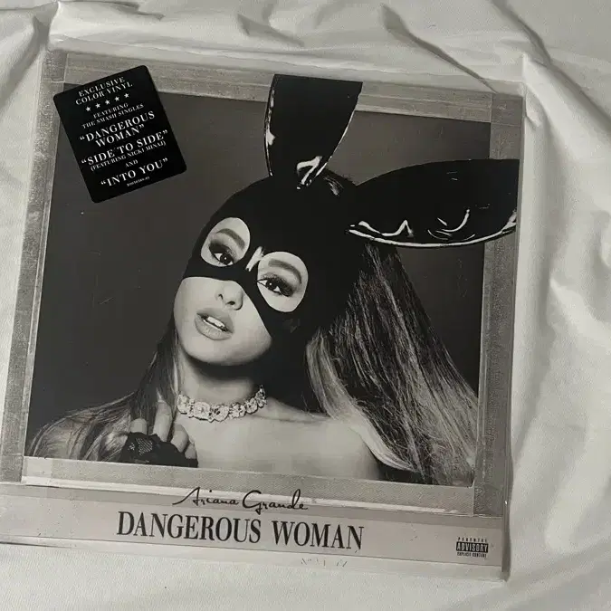 아리아나그란데 Dangerous Woman 퍼플블랙컬러 lp