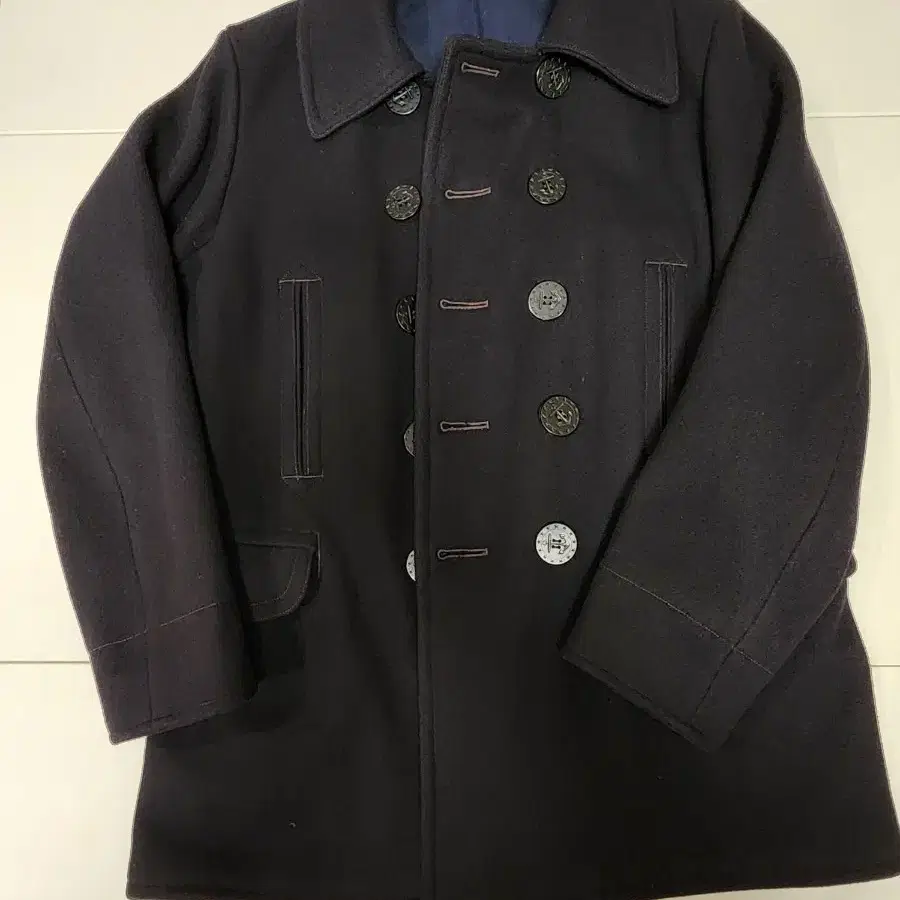 The REAL McCOY'S PEA COAT（40） U.S. NAVY PEA COAT (WWII) – The Real McCoy's