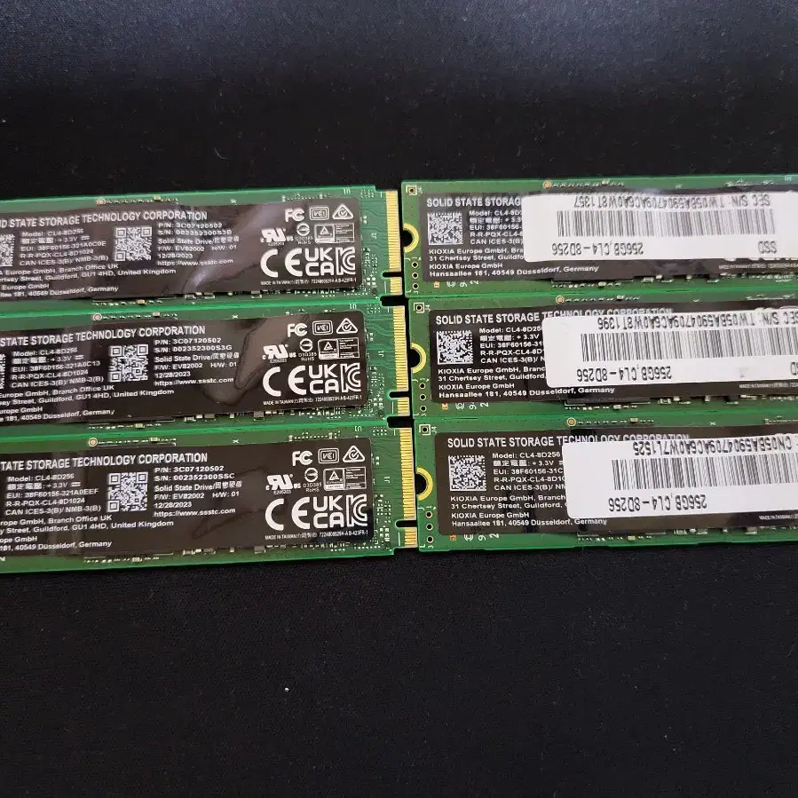 키오시아 CL4 8D256 NVME SSD 256GB GEN4