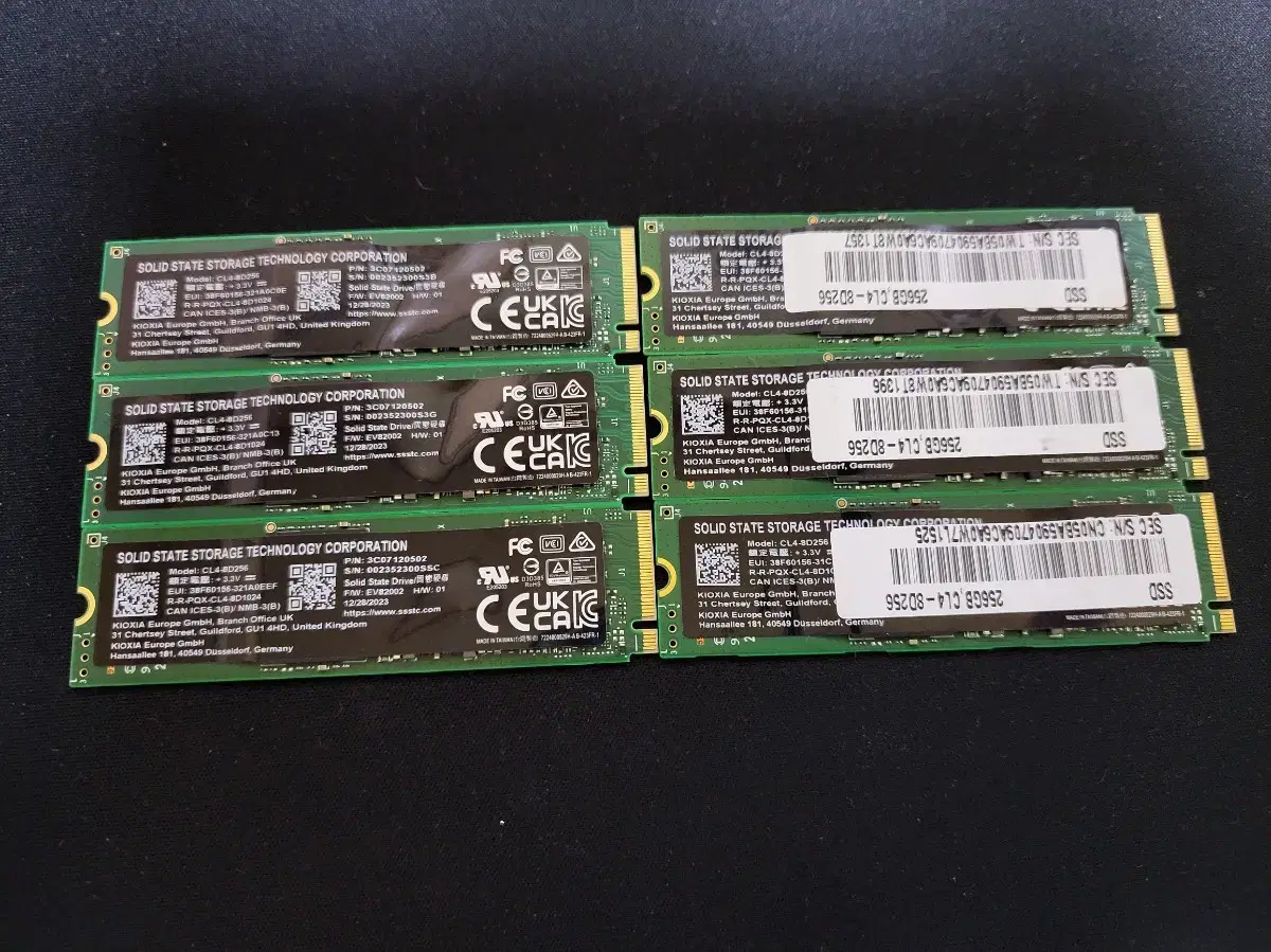 키오시아 CL4 8D256 NVME SSD 256GB GEN4