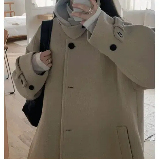 어리틀빗 casentino wool coat 그립 코트