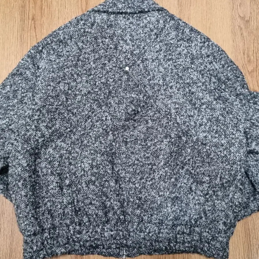 웨이비니스 리벳 울 블루종 Boucle Gray 2size