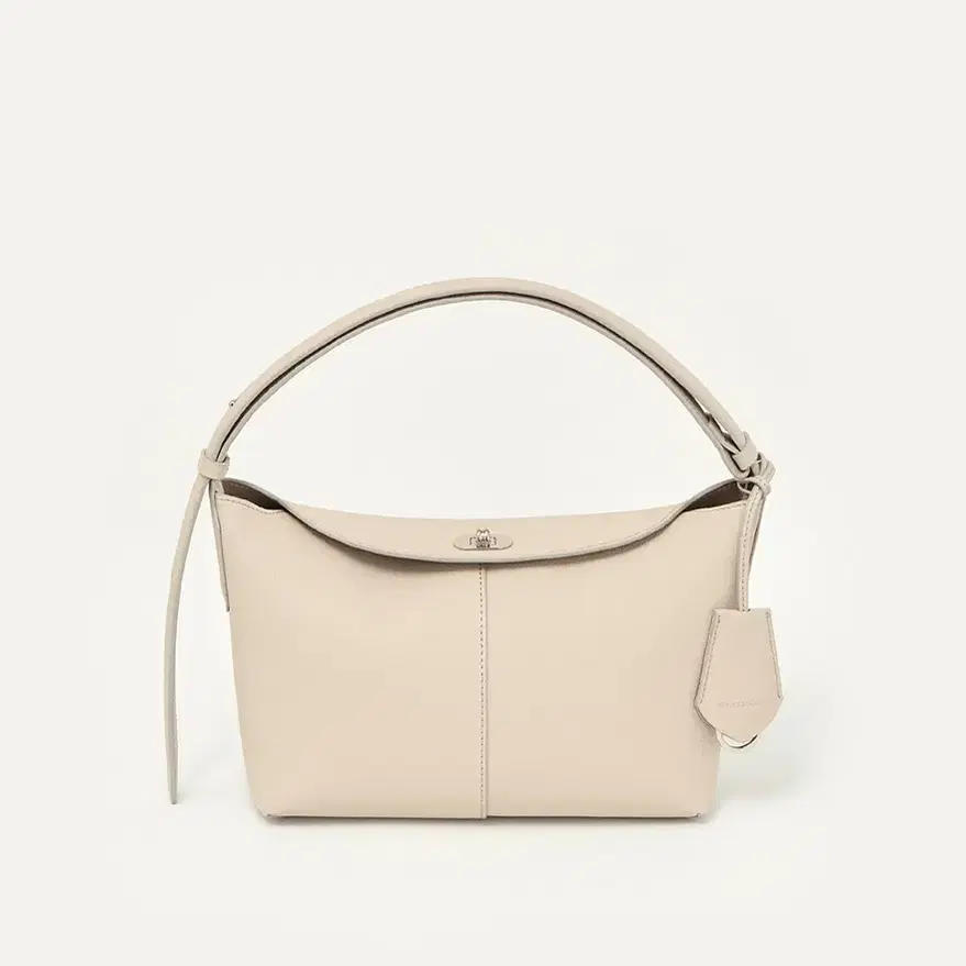 킨더살몬 Clouet Flap Leather Tote Bag Ivory