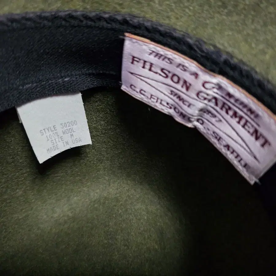 필슨 FILSON 포레스터 햇 FORESTER HAT 포레스트 그린색상