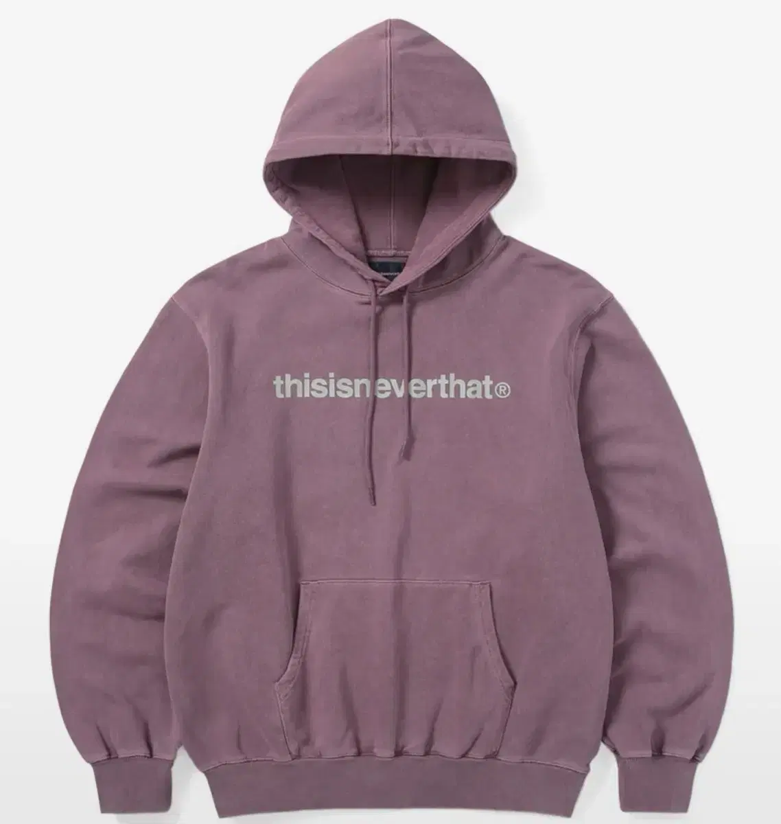 디스이즈네버댓 T-Logo LT Hoodie Fuchsia