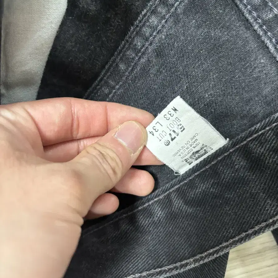 Levis 517Black USA리바이스 517 블랙 메이드인 미국