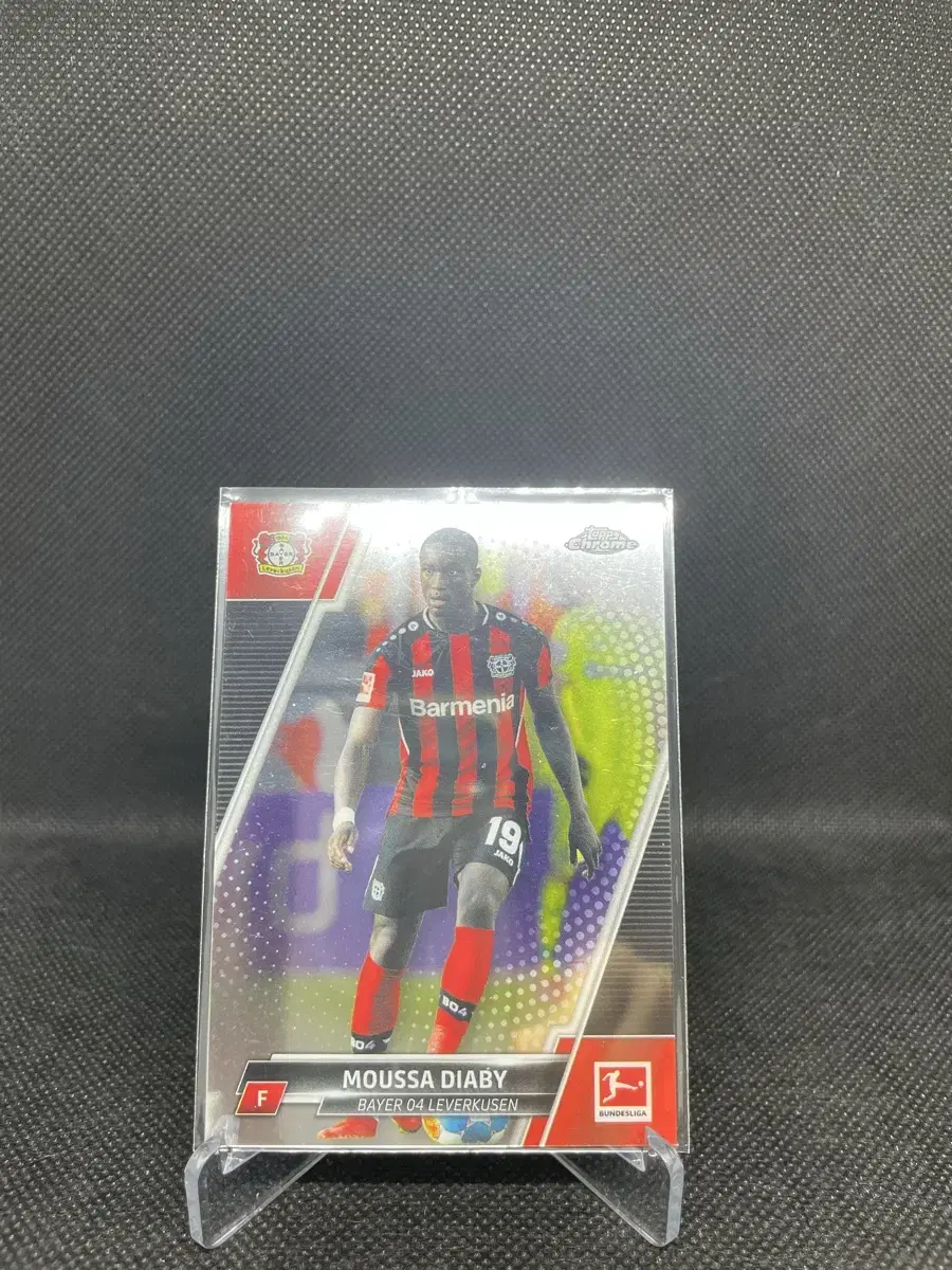 [50% OFF]Topps Chrome LeverKuzen Al Ittihad Moussa Diaby Football Kard