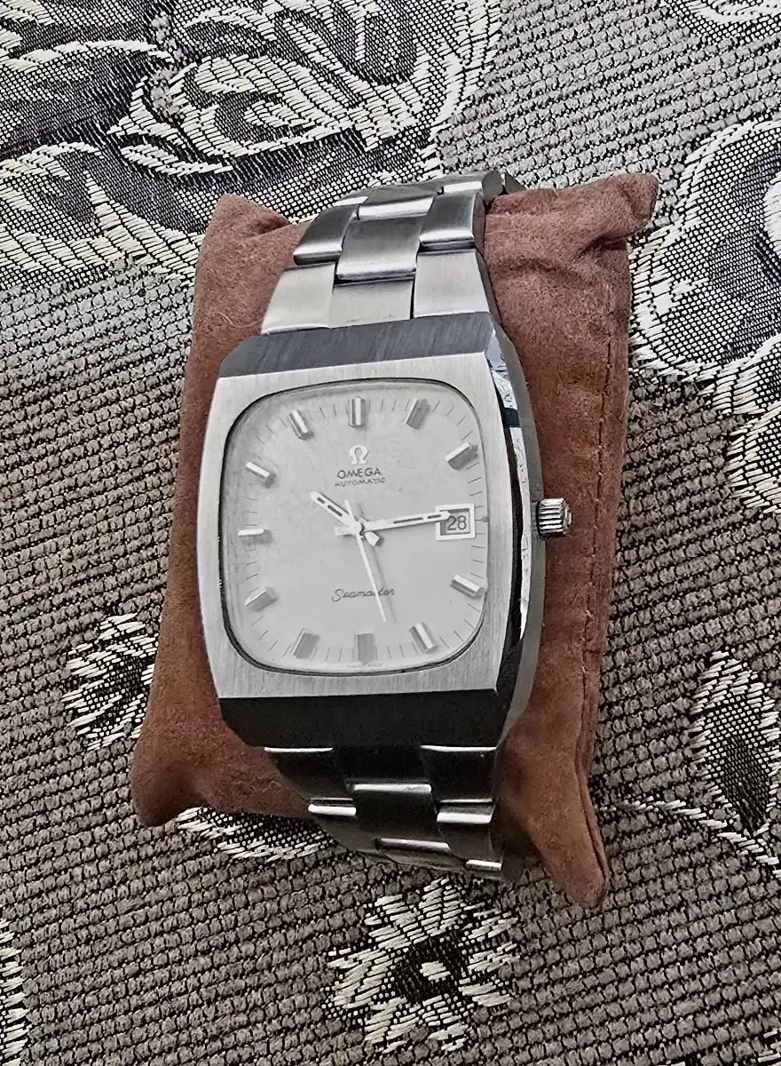 Vintage Omega Seamaster Auto Big Square Watch