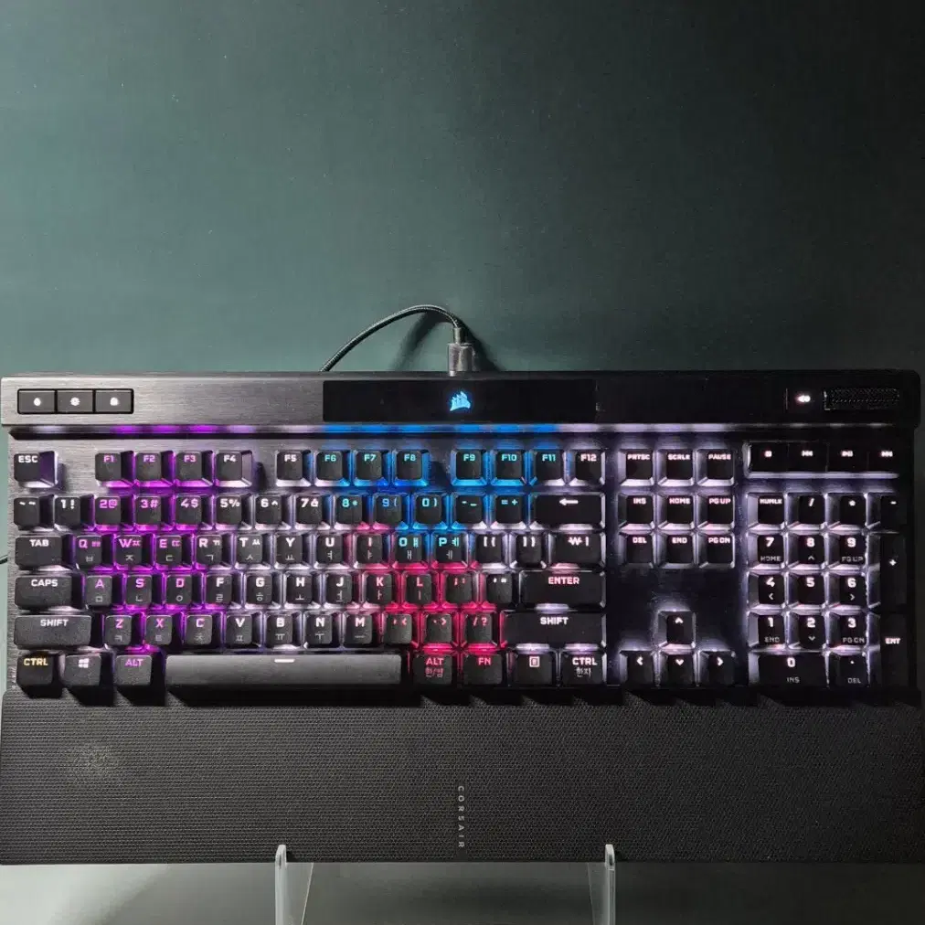 커세어 K70 RGB PRO 체리 MX 청축 게이밍 기계식 진심 키보드