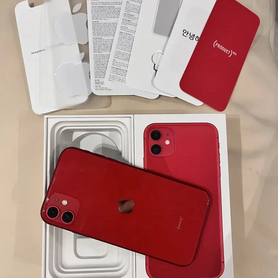 아이폰 11 128gb red