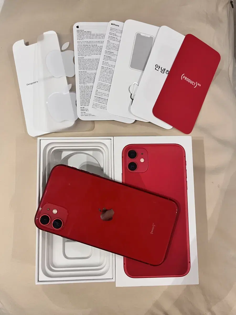 아이폰 11 128gb red