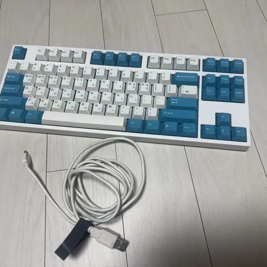 Leopold FC750RBT PD 화이트민트 키보드