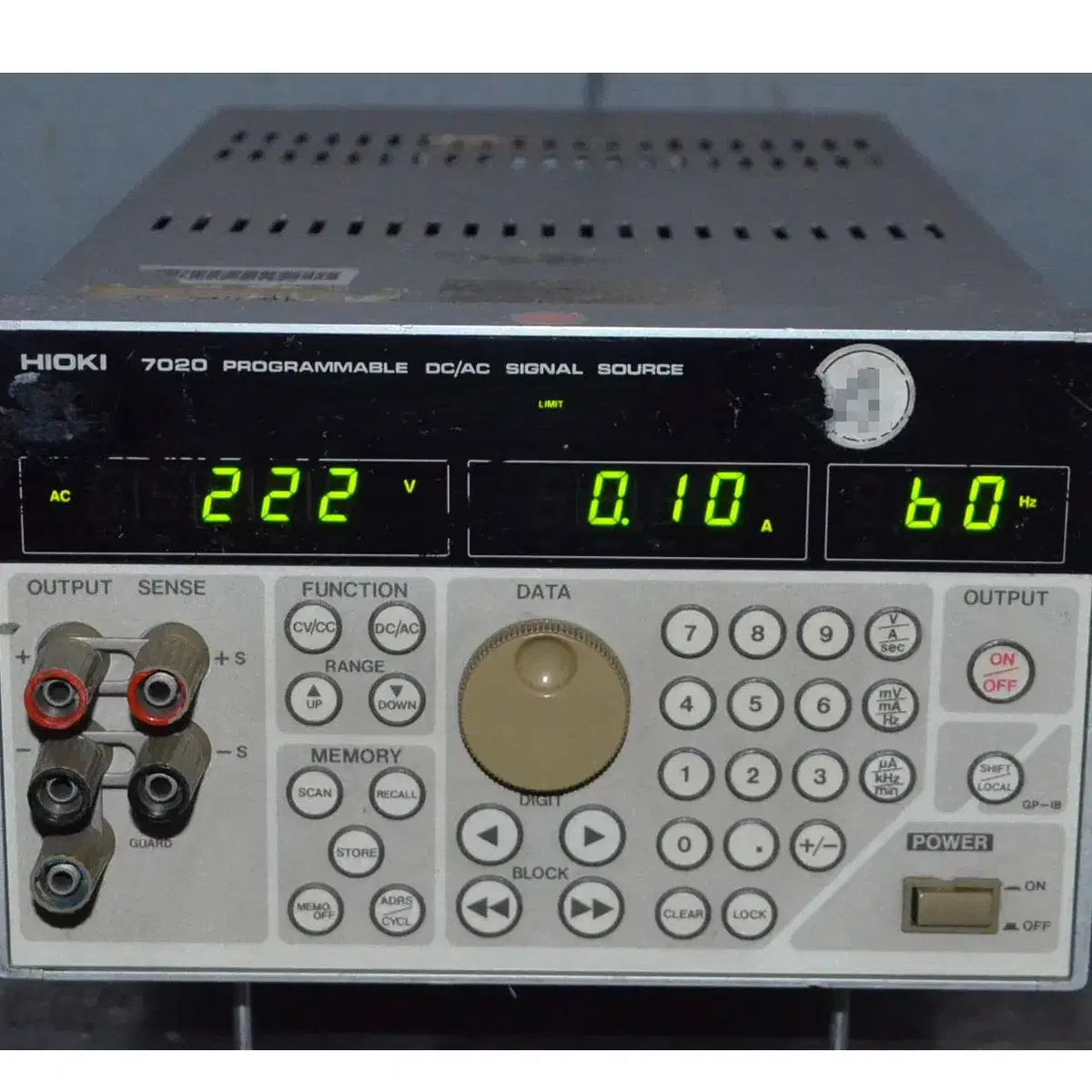 Hioki 7020 Programmable DC,AC