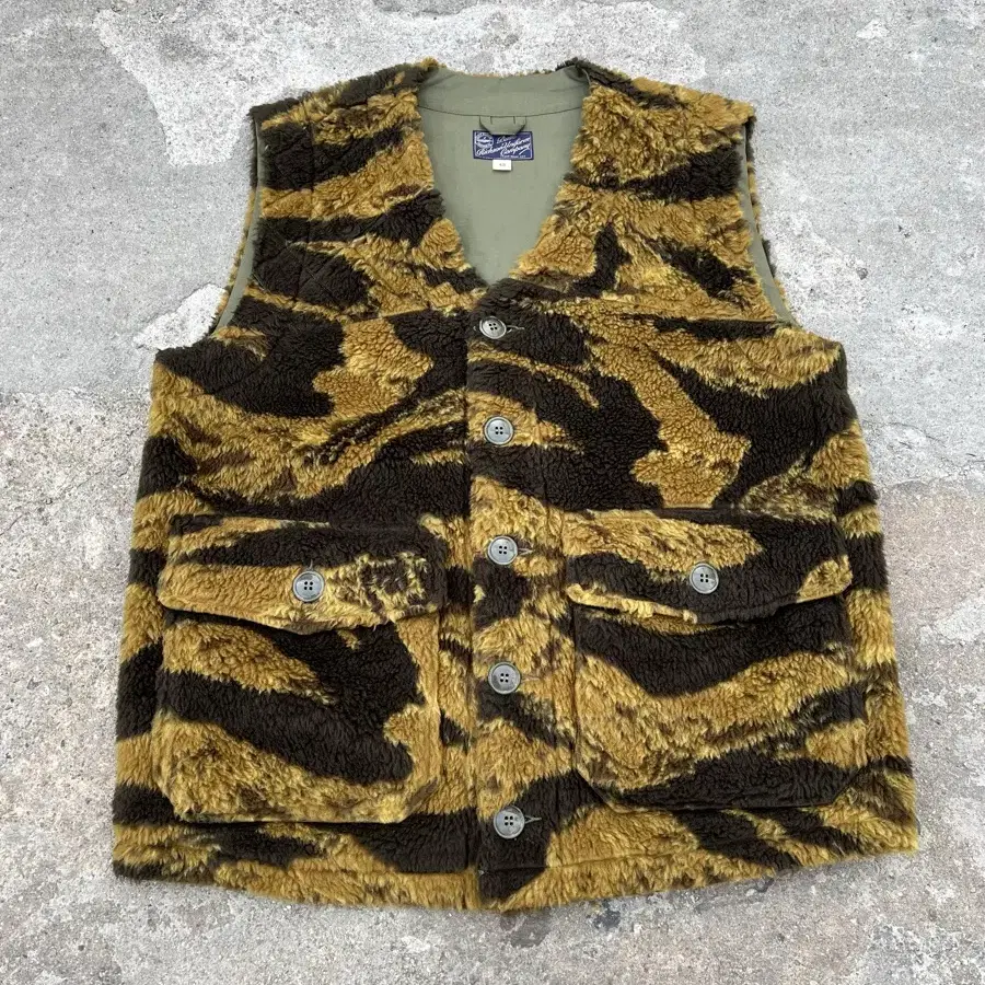 BUZZ RICKSONS TIGER CAMOUFLAGE 버즈릭슨 베스트