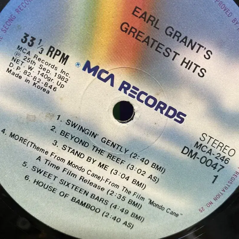 EARL GRANTS HITS LP / AA6960