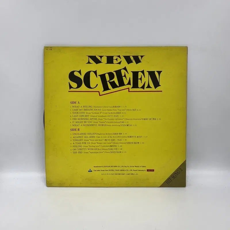 NEW SCREEN  LP / AA6965