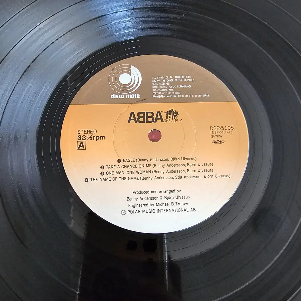 ABBA - 5집 The Album LP