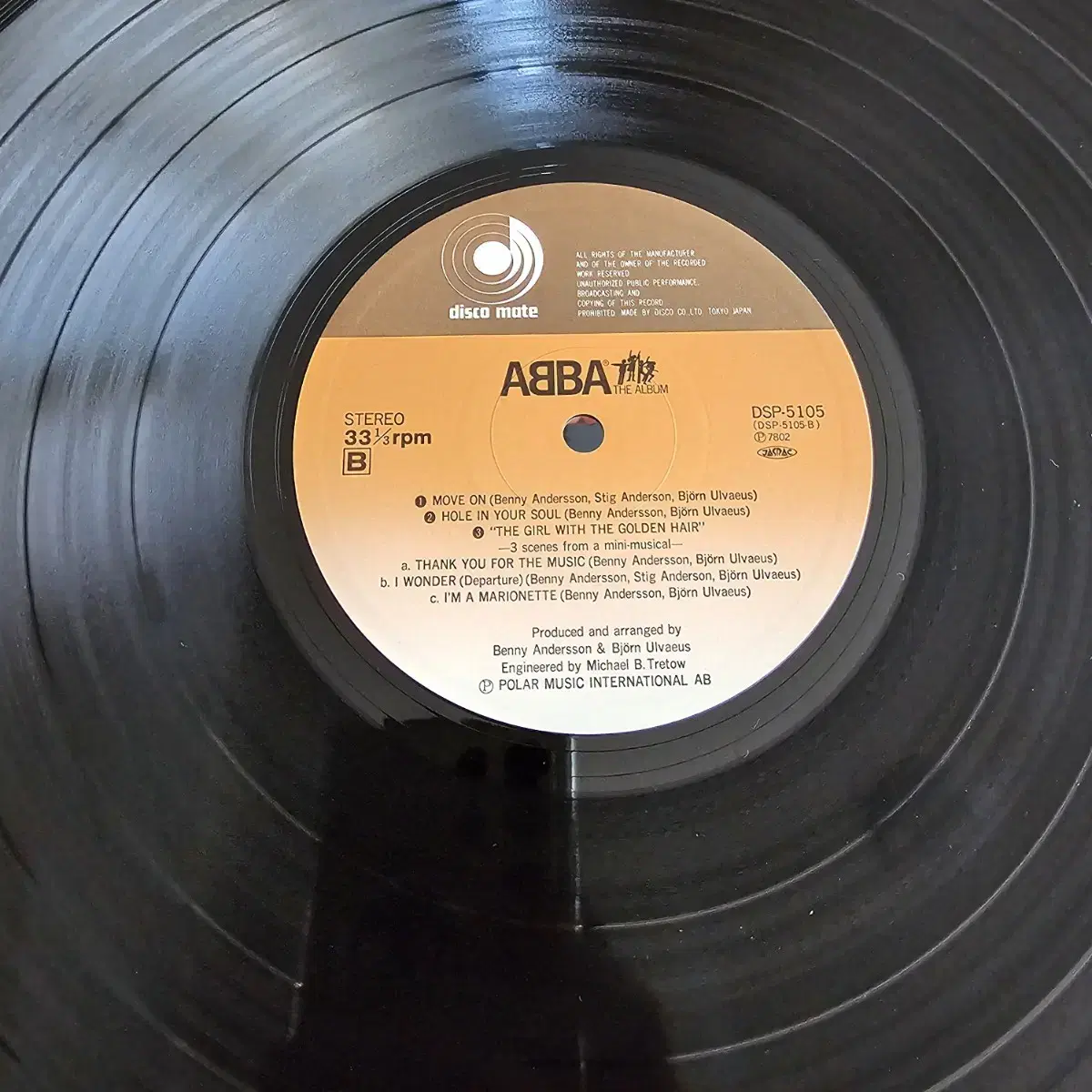 ABBA - 5집 The Album LP