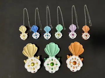 피치피치 아쿠아피치 목걸이 파도소리 리나 카렌 노엘 코코