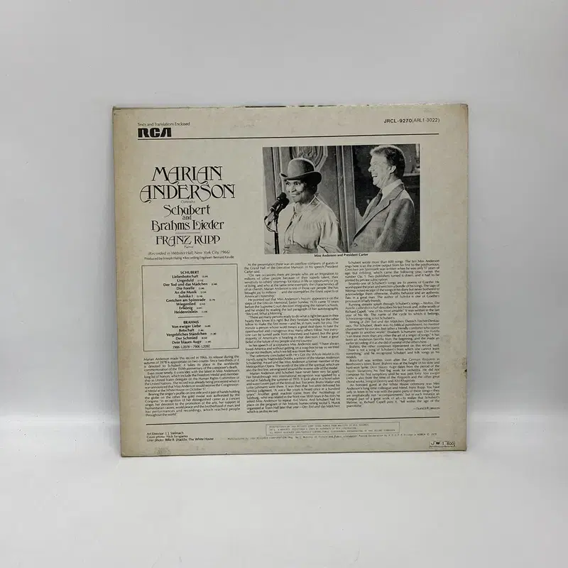 MARIAN ANDERSON  LP / AA6988