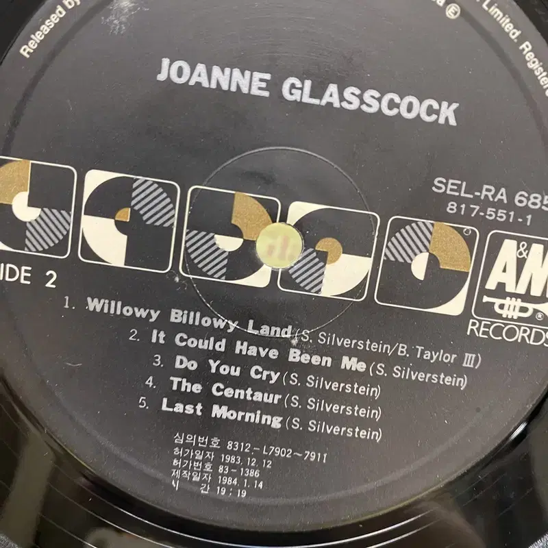 JOANNE GLASSCOCK  LP / AA6989