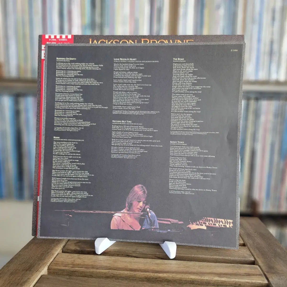 Jackson Browne - 5집 Running on Empty LP