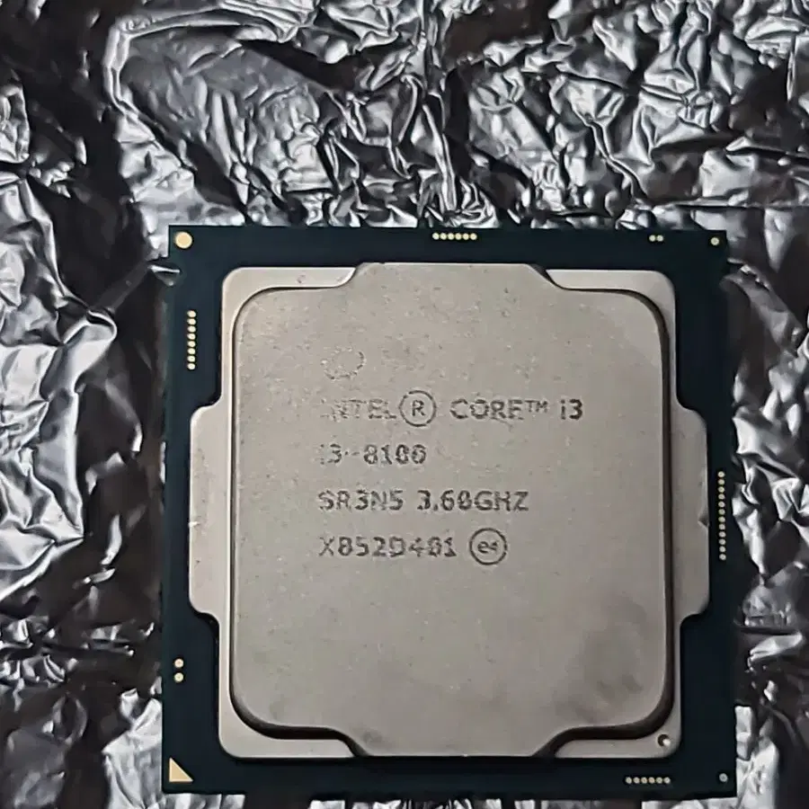 cpu i3 8100