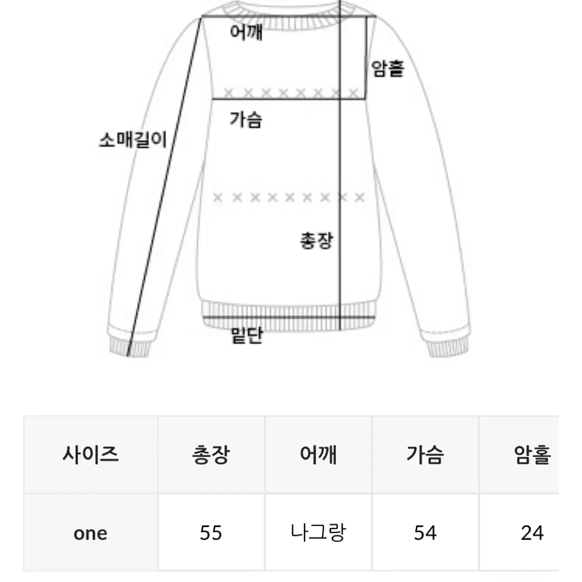 에드모어 레이지 케이블 니트 소프트핑크 교신가능