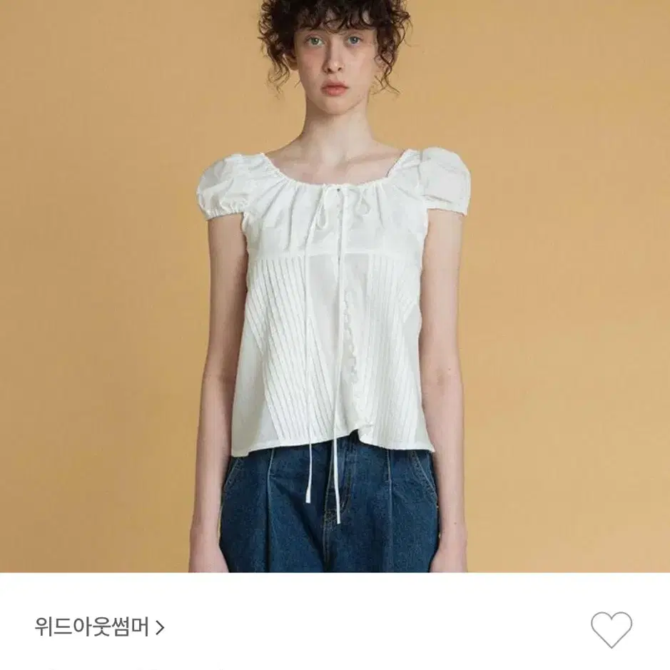 위드아웃썸머 몬타나 블라우스