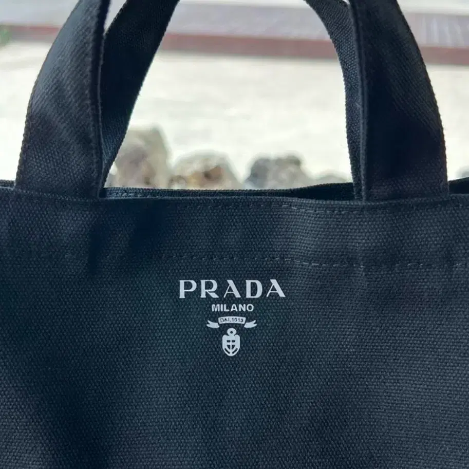 프라다뷰티 prada 토트 에코백 패브릭가방