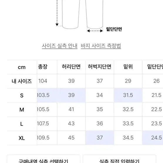 [새상품] 유니온블루 워크맨 치노 워시드 차콜 M