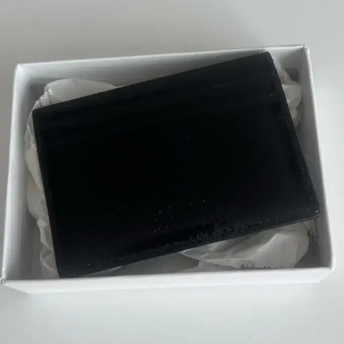 보헤미안서울 CRINKLE CARD WALLET BLACK 보헴서