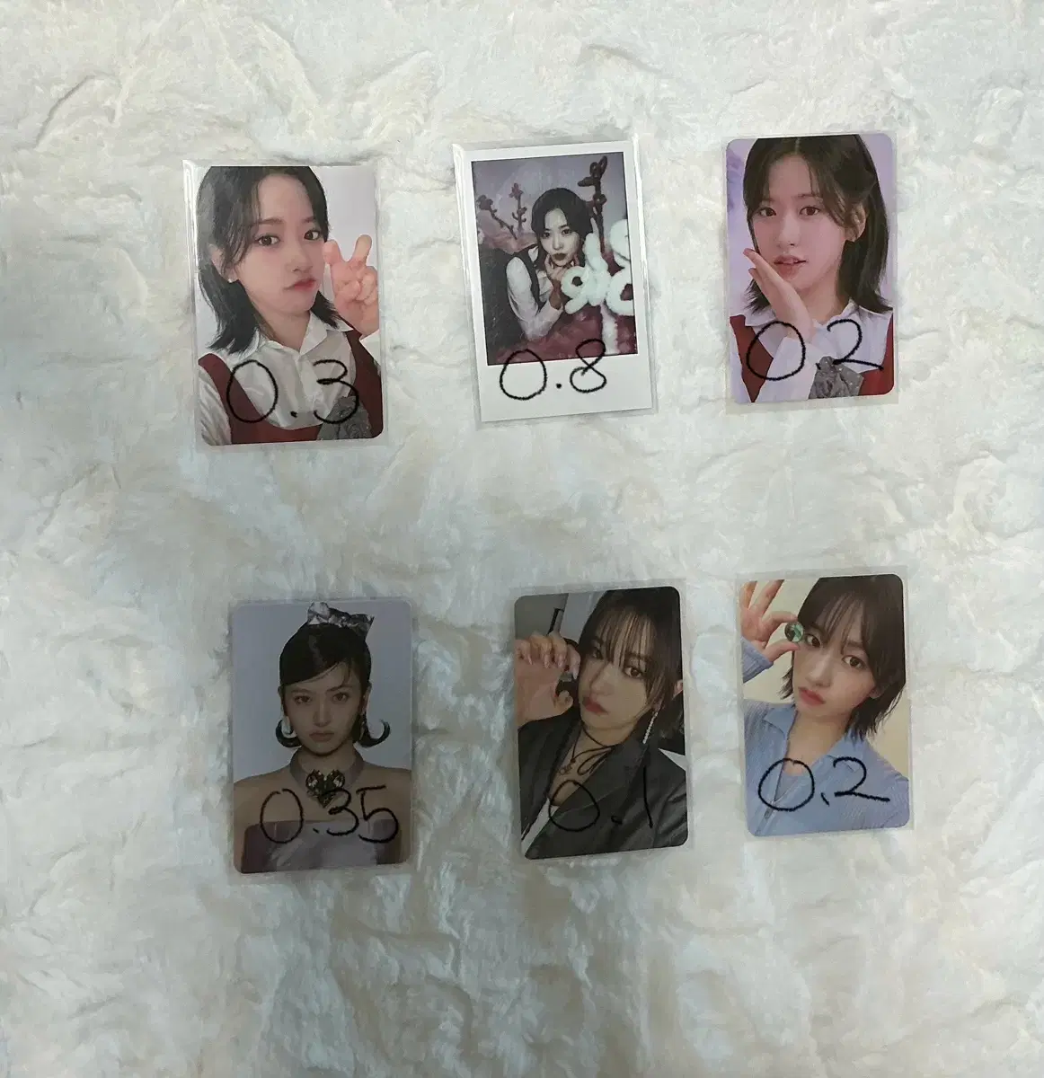 ive yujin photocard