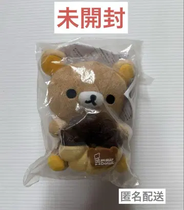 [미개봉] 리락쿠마 미스터 도넛 콜라보 봉제 인형
