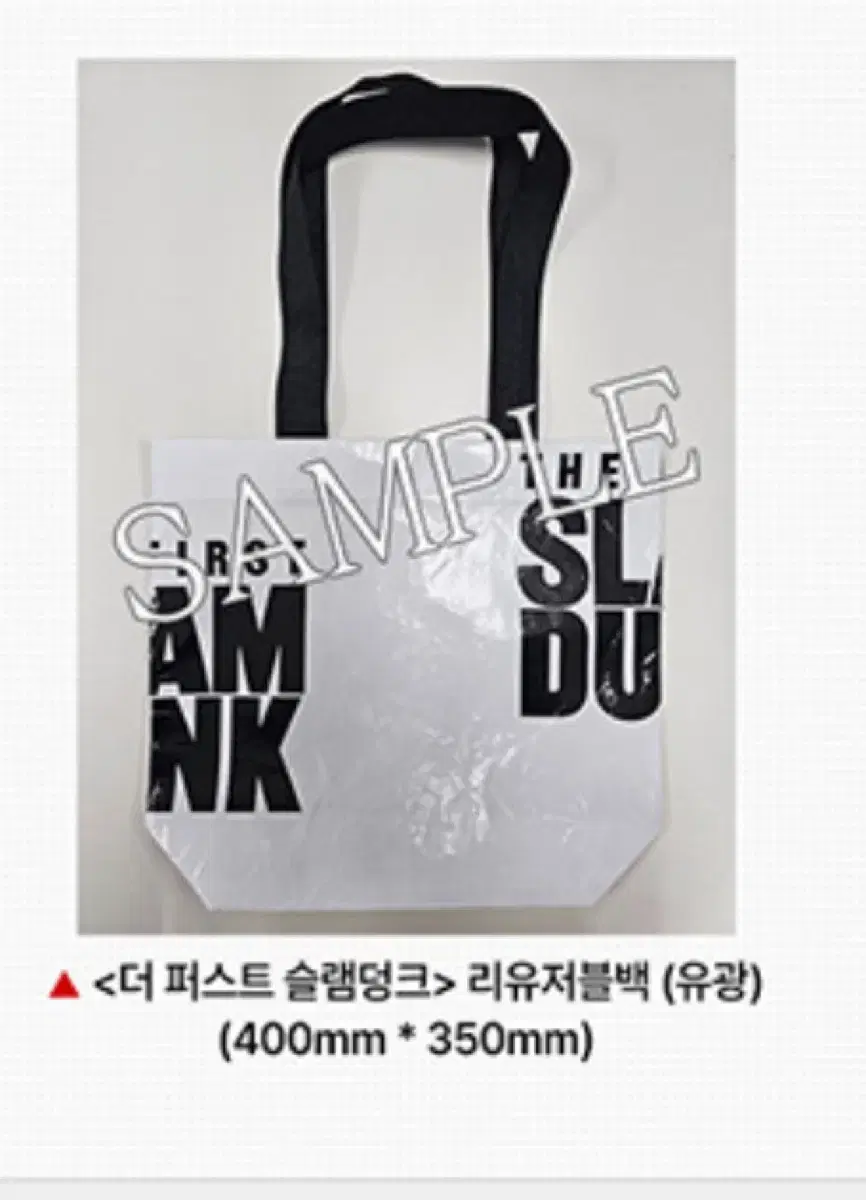 SLAM DUNK Reusable Bag Proxy Receipt (1/4) The Last Game