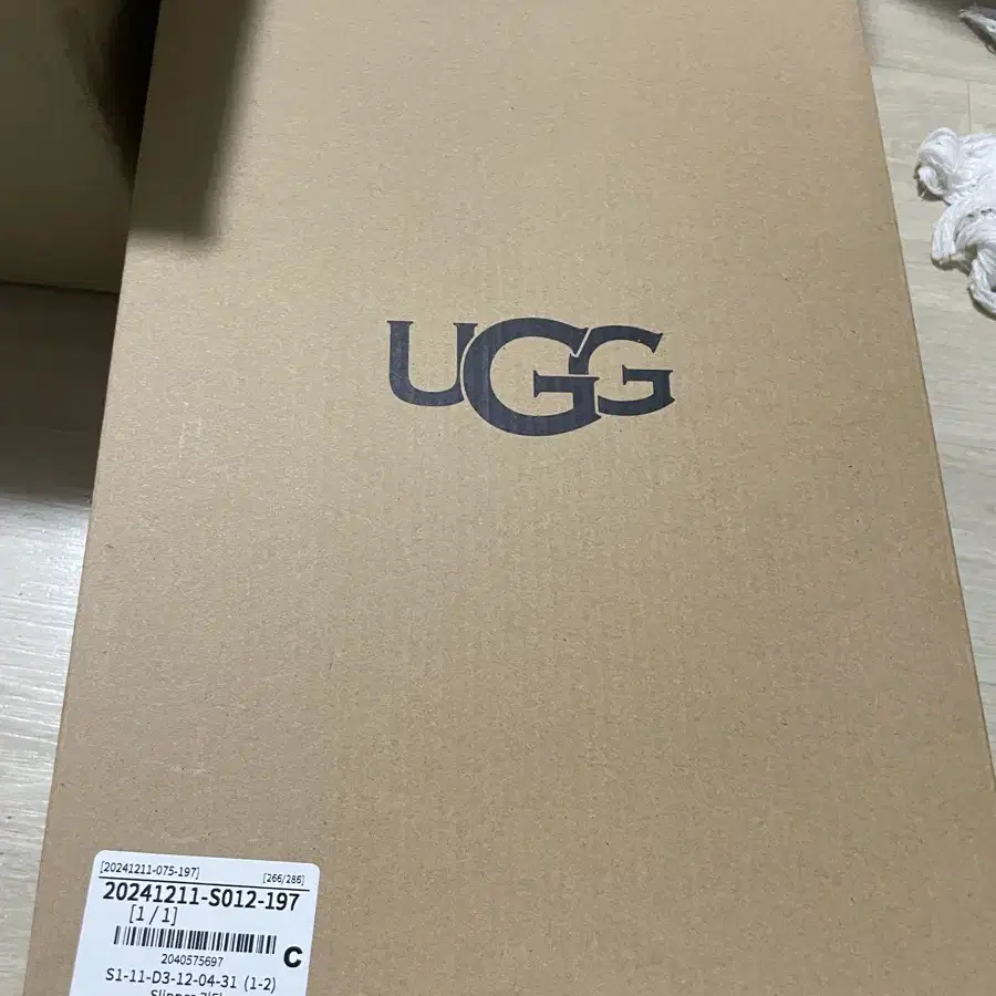 UGG 어그 타즈 브레이드 하드우드 US6