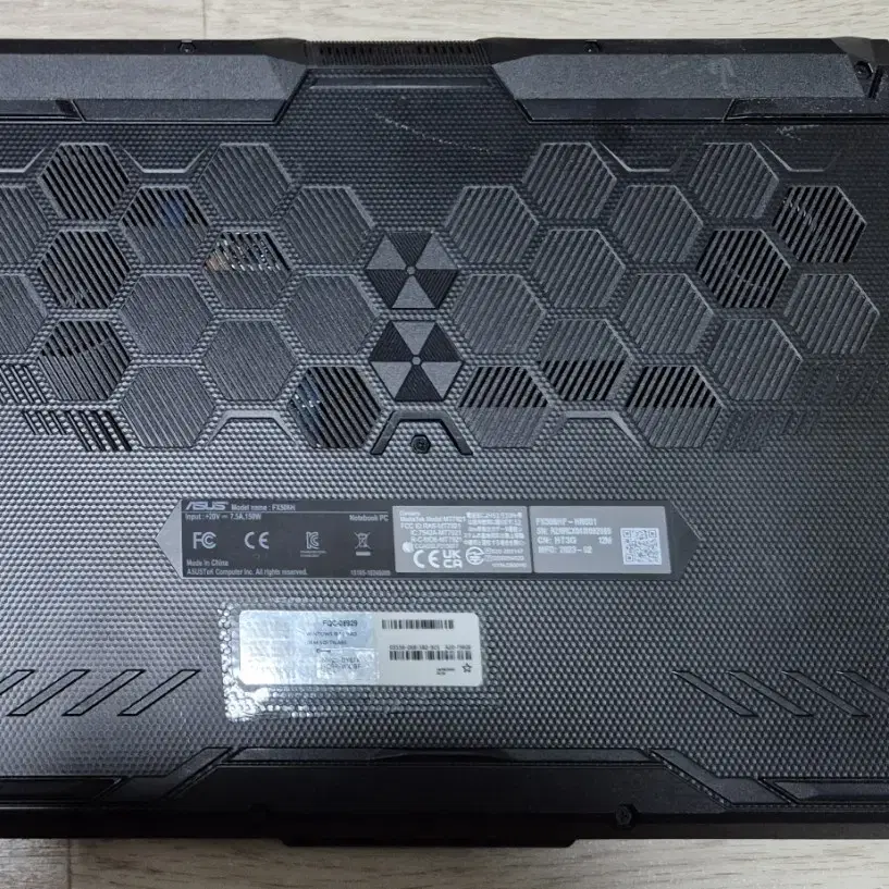 ASUS TUF F15 FX506HF 게이밍노트북 의정부