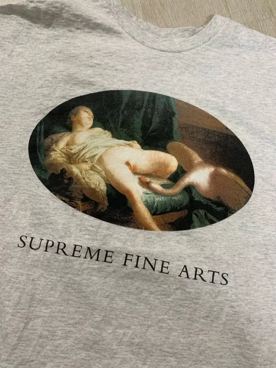 supreme 2019 S/S fine arts Tee Large