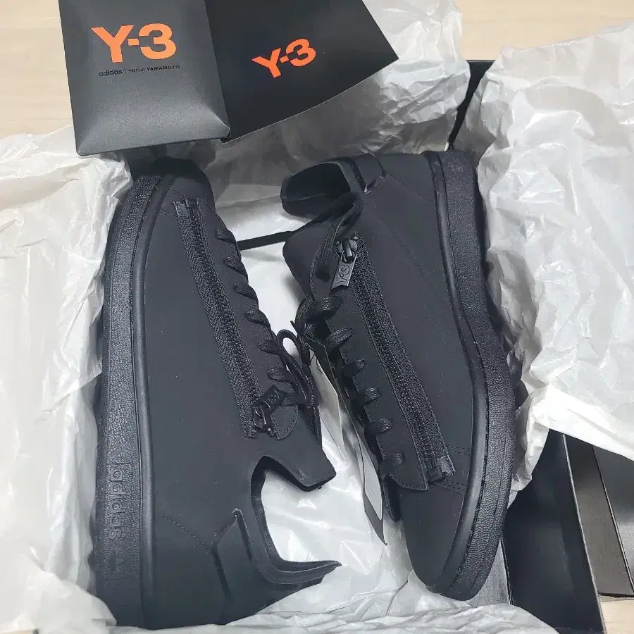 Y-3 스탠 집 블랙 y3 스탠스미스 지퍼 255